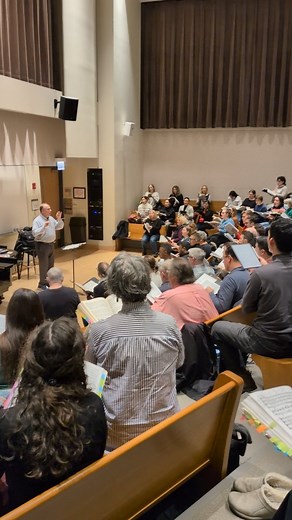 Here's a little peek into our preparation for #Messiah! This is an excerpt from Chorus # 39 (Their sound is gone out). Hear us sing with a baroque orchestra on December 13 & 14! #apollochorus #apollochorusofchicago #chicagomusic #handelsmessiah | Apollo Chorus of Chicago