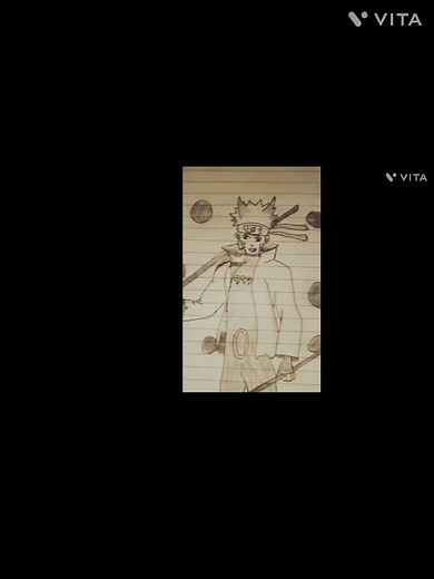 NARUTO KCM MODE DRAWING #animedrawing