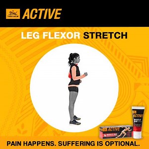 Training Tips presented by Tiger Balm Active Part 2: 3 Must-Do Pre-Running Exercises Most people just do static stretching as part of their warm up. It's important to get those muscles ready for a run, that's why we recommend adding these 3 dynamic stretches and Tiger Balm Active Muscle Rub to your pre-running routine 👇 | Standard Chartered Singapore Marathon