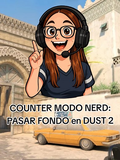 Counter modo nerd: cómo pasar fondo según @juanch1 #csgo #counterstrikeglobaloffensive #counterstrike2 #cs #dust2