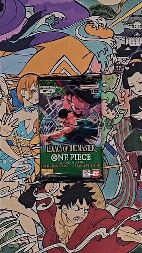 Opening One Piece OP-12 Booster - Legacy of the Master 🫣 #onepiececardgame #op12 #booster