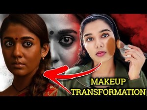 Unbelievable😍 Nayanthara inspired Dark Skin Makeup | Viral DARK SKIN MAKEUP TRANSFORMATION | MELANIN