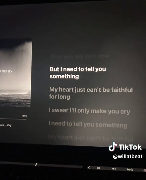 Cry by Cigarettes After Sex: Meaning and Lyrics