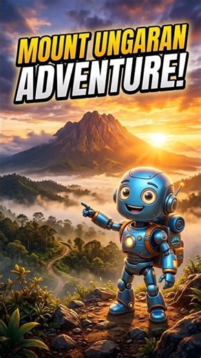 Keindahan Gunung Ungaran! Sunrise & Jalur Favorit Pendaki 🌄 #robot
