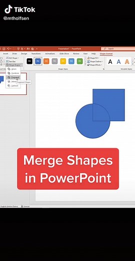 Not many people know this one 🔵🟦 #powerpoint #powerpointnight #learnontiktok #officetips #techtips #edutok #teachertechtips #PPT #tiktokteachers