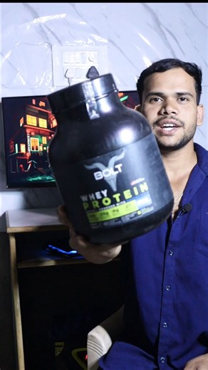 BOLT NUTRITION WHEY PROTEIN REVIEW | Best Whey Protein For Muscle Growth #shorts #viralvideo #trend