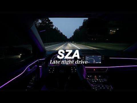 Late Night Drive R&B Playlist | SZA, Kendrick Lamar, King Sis, spring gang, Mimmi Bangoura, Sionya