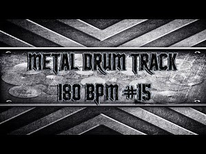 Heavy/Thrash Metal Drum Track 180 BPM (HQ,HD)
