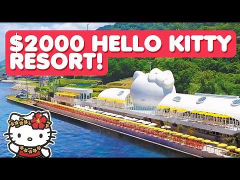 Day at $2000 Hello Kitty Island Resort — Awaji Island, Japan
