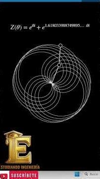 🔬⚙️ Simulación PRO: fasores + razón áurea en acción 🤩