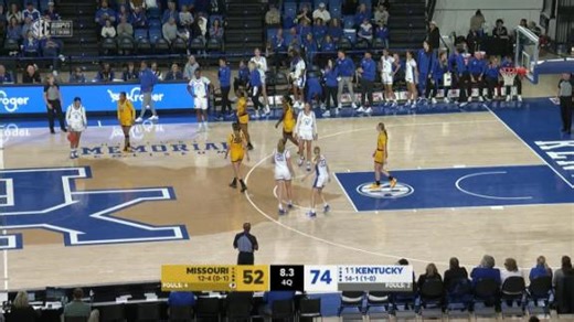 Missouri Tigers vs. Kentucky Wildcats: Game Highlights