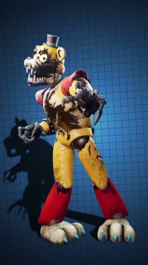 FNaF Ar Edit | glamrock + broken | Five Nights at Freddy's Animatronics Edit #edit #securitybreach