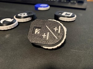 MTG Spin Zifferblatt Token Tracker/Zähler | Individuell angefertigte Tracker für Schätze, Hinweise, Essen, Mana, -1/-1 - Etsy.de