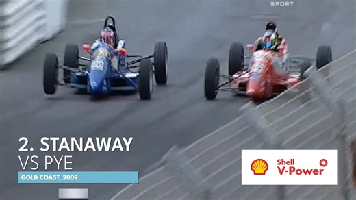 This week's Top Five by Shell V-Power are packed with random moments from the archives! | V8 Sleuth