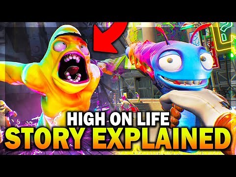 The High on Life Story is Hilarious!🤣 (EXPLAINED) High on Life Story Summary & Review
