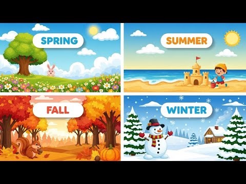 Learn the Seasons of the Year | Weather for Kids | Seasons Song for Kids