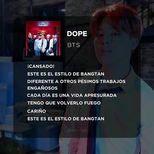 Dope - BTS (Sub español) | Cuenta de Música 🎵