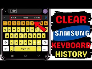 Clear Your Samsung Keyboard History in Seconds