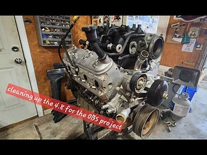 How to clean up a junkyard LS motor for your swap.