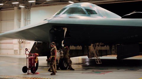 U.S. Stealth Bomber Departs For Anti-Ship Weapon Test