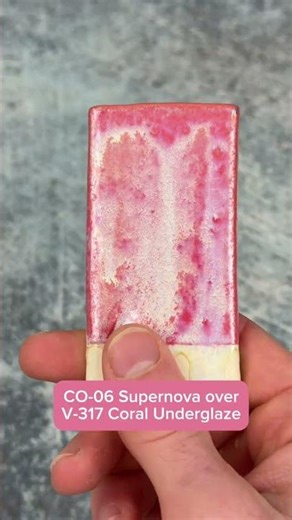 COSMOS Glaze over Velvet Underglazes