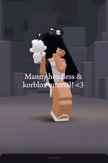Korblox and Headless Bundle Roblox UGC Tutorial
