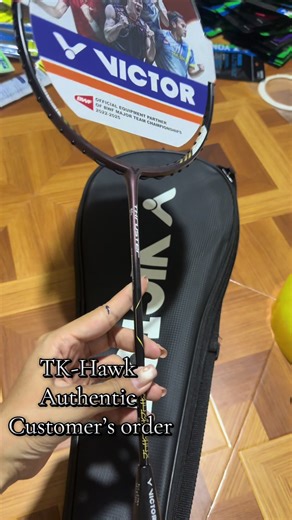 TK-Hawk Authentic Customer’s order #badminton #badmintonlovers🏸🏸 #TandWbadmintonstore #myanmartiktok🇲🇲🇲🇲