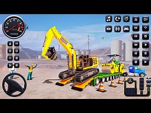 New City Road Construction Simulator 3D 🚧 | Large City Road Construction Gameplay | Android Game