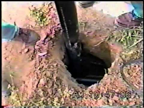 vacuum excavator demonstration