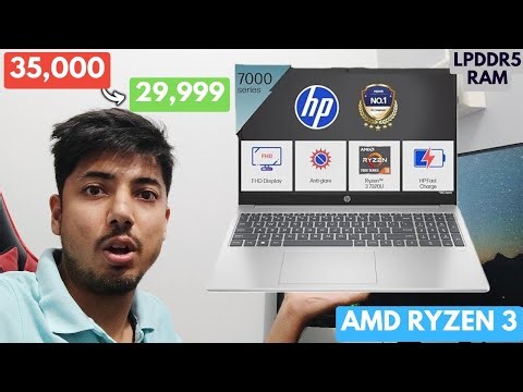 ‪@TrakinTech‬ Hp 15 amd ryzen 3 7320u laptop | i3 13th gen 1315u alternate | best laptop under 30000