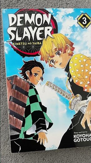Demon slayer manga vol 1 to 6 #anime #demonslayer #manga