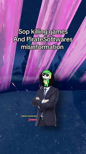 Stop destroying games and PirateSoftwares misinformation #jthefrog #fyp #reaction #gaming #stopdestroyinggames