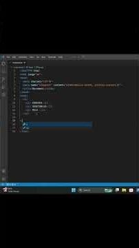 This is how we make Ordered and Unordered list in HTML #freecodecamp #html #html5