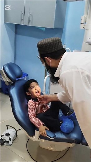 Turning Fear into Smiles: Dentist's Kid-Friendly Approach✨ #dentist #dentalcare