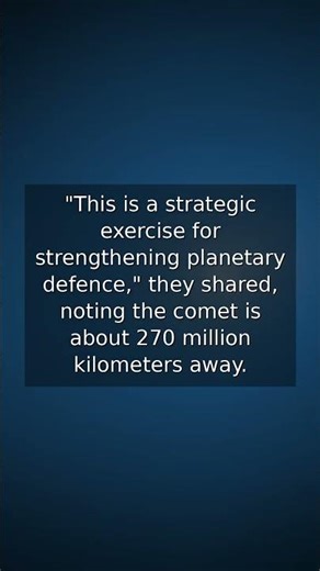 Alien comet to come close to Earth: Why UN is tracking interstellar comet 3IATLAS | #Shorts