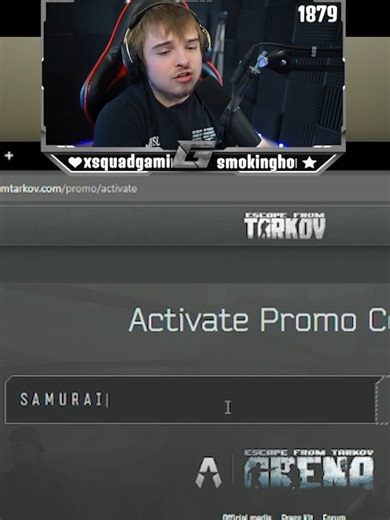 NEW CODE!!! SAMURAI in LAUNCHER! #escapefromtarkov #eft #tarkov | Escape From Tarkov