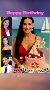 ❤️Happy 61st Birthday to the iconic Demi Moore! 🎂🎂From her unforgettable roles in Ghost , G.I. Jane , and Striptease to her inspiring performances in film and television , Demi has captivated audience | The Best Movies