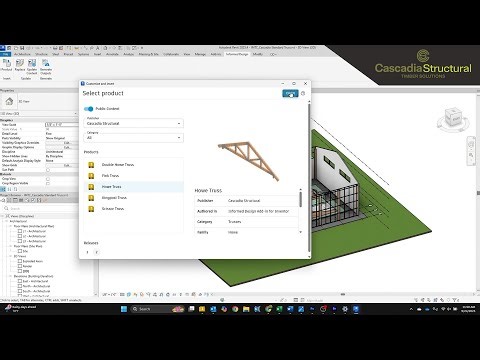 Standard Trusses Available in Revit