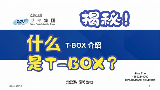 T-BOX 介绍（上）带你初步认识 T-BOX！