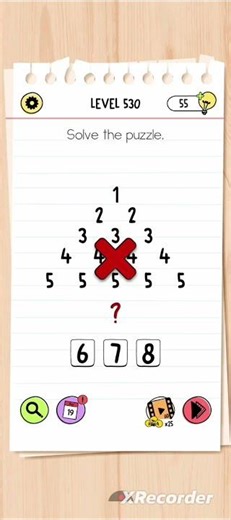 the brain test solution level 530 👍😎🧐