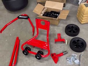 BAUER 4 CU FT CEMENT MIXER (ASSEMBLY)