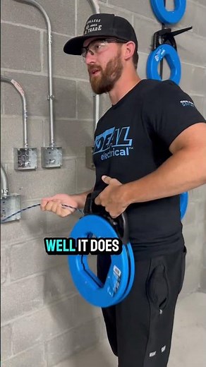 This new @ideal_electrical Helix fish tape is a game changer! #electrician #electrical #tools #ideal