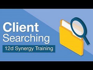 12d Synergy Training Series – Video 3 – Client Searching