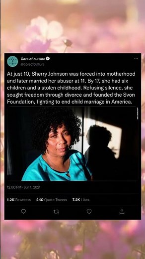 The Child Bride Who Turned Her Pain Into a Movement #viral