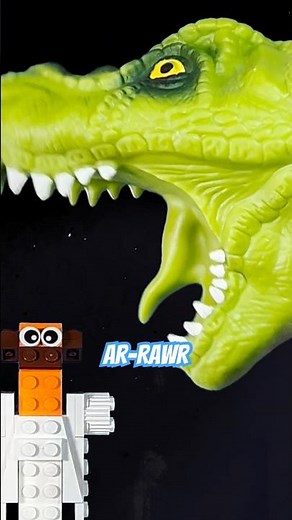 Rawr… What sound is that? #lego #puppet #legobrickseparator #meme