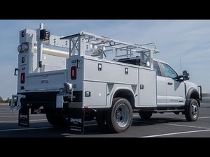 Service Truck Customized for Utility Company