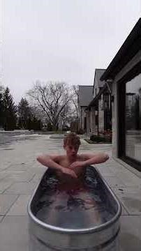 Day 7 of taking Ice Bath everyday #icebath #coldexposure #extreme