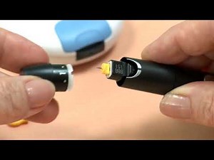 CoaguChek INRange - Etape 1 : Préparer l'autopiqueur