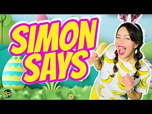Easter Simon Says Game! 🐰 BEST Exercise and Brain Break for Kids!