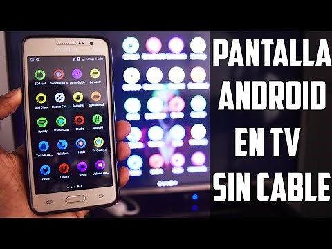 Ver la Pantalla de Android en la TV Sin Cables, Chromecast ni Miracast